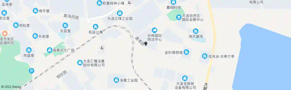 大连中集铁路站_公交站地图_大连公交_妙搜公交查询2025