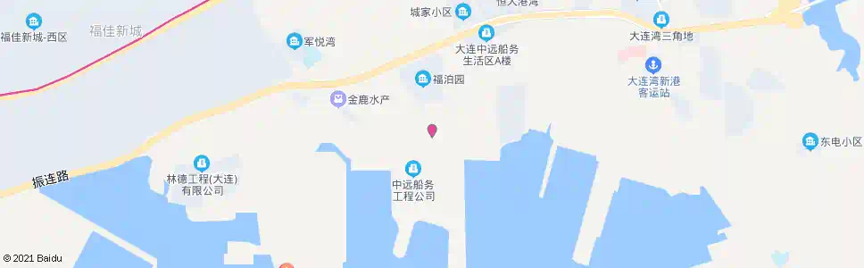 大连中远一号门_公交站地图_大连公交_妙搜公交查询2025