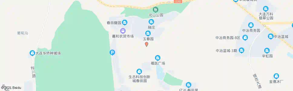 大连春田广场_公交站地图_大连公交_妙搜公交查询2025