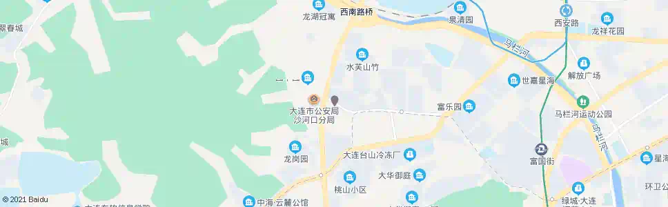 大连南沙西街_公交站地图_大连公交_妙搜公交查询2025