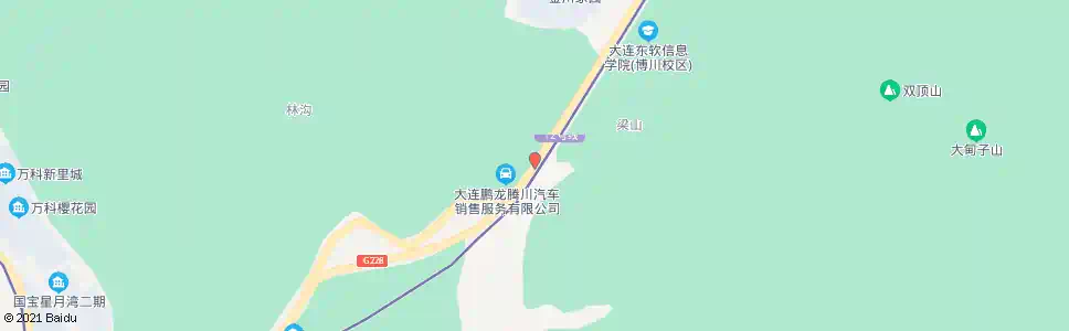 大连高新汽车城_公交站地图_大连公交_妙搜公交查询2025