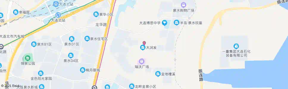 大连欧尚购物广场_公交站地图_大连公交_妙搜公交查询2025