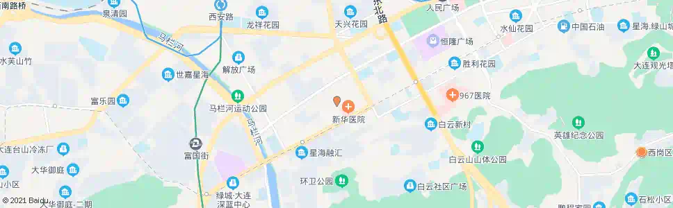大连万岁街_公交站地图_大连公交_妙搜公交查询2025