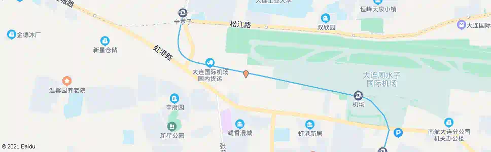 大连九五二二工厂_公交站地图_大连公交_妙搜公交查询2025
