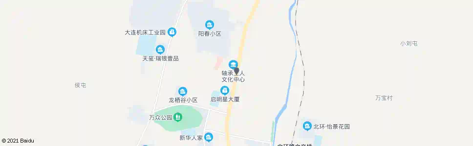 大连瓦轴二号门_公交站地图_大连公交_妙搜公交查询2025
