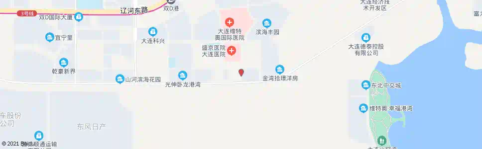 大连尚海华庭_公交站地图_大连公交_妙搜公交查询2025