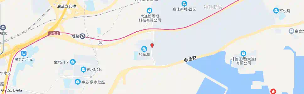 大连盐岛湖小区_公交站地图_大连公交_妙搜公交查询2025