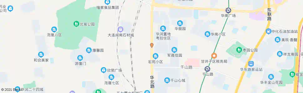 大连三粮库_公交站地图_大连公交_妙搜公交查询2025