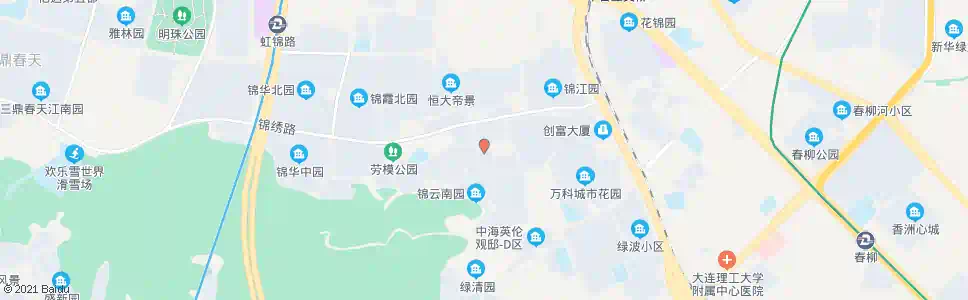 大连锦云中园_公交站地图_大连公交_妙搜公交查询2025