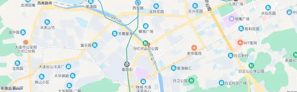 大连马栏河桥_公交站地图_大连公交_妙搜公交查询2025