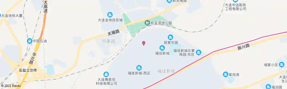 大连福佳西门_公交站地图_大连公交_妙搜公交查询2025