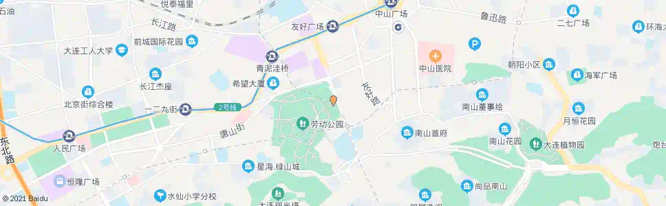 大连劳动公园东门_公交站地图_大连公交_妙搜公交查询2025