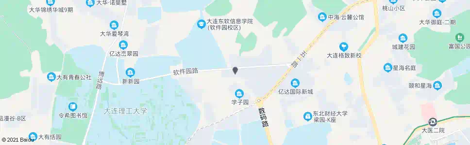 大连软件园_公交站地图_大连公交_妙搜公交查询2025