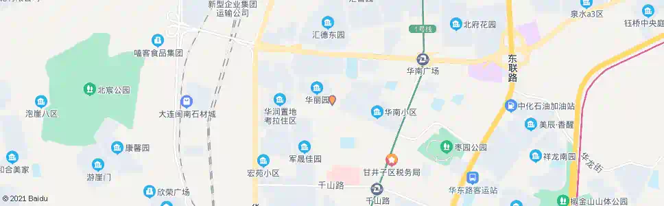 大连名贵山庄_公交站地图_大连公交_妙搜公交查询2025