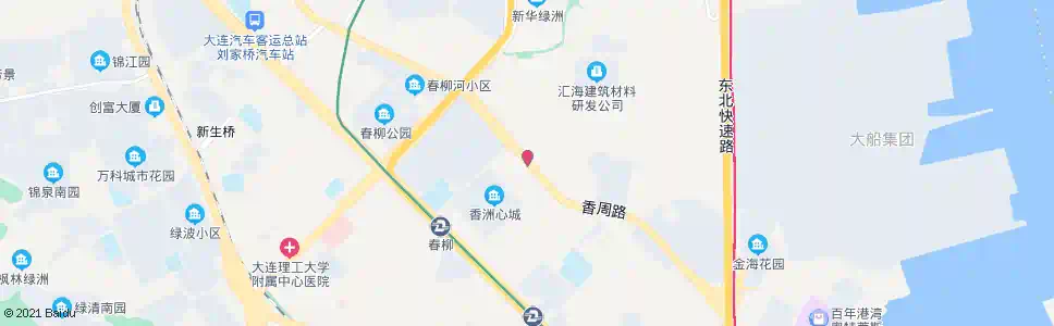 大连春光街_公交站地图_大连公交_妙搜公交查询2025