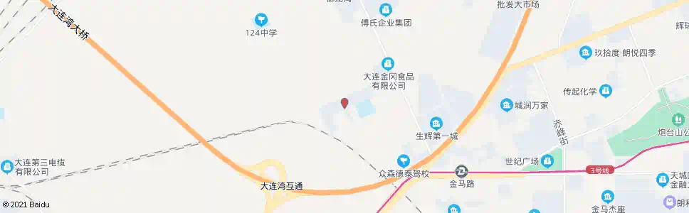 大连金洋小区_公交站地图_大连公交_妙搜公交查询2025