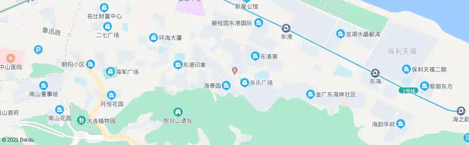 大连华乐广场_公交站地图_大连公交_妙搜公交查询2025