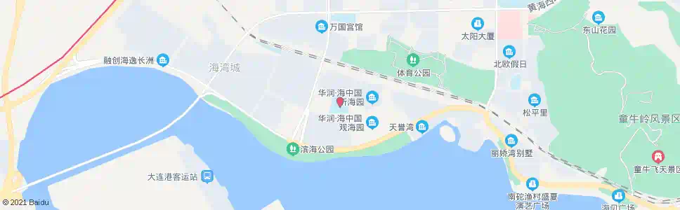 大连华润海中国北京小学_公交站地图_大连公交_妙搜公交查询2025
