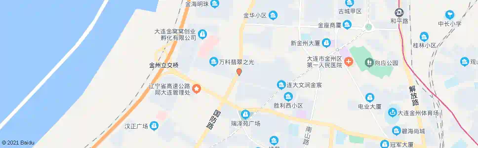 大连中交金海湾_公交站地图_大连公交_妙搜公交查询2025