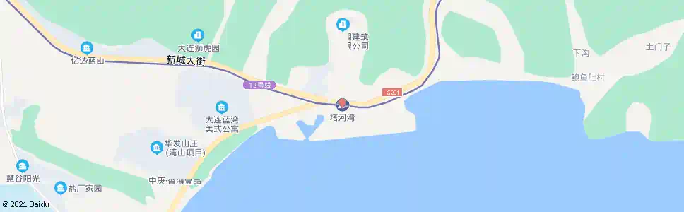 大连塔河湾站_公交站地图_大连公交_妙搜公交查询2025