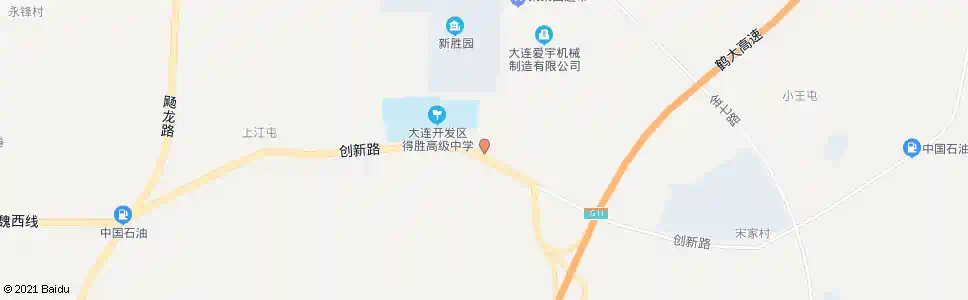 大连得胜医院_公交站地图_大连公交_妙搜公交查询2025