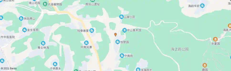 大连山屏街_公交站地图_大连公交_妙搜公交查询2025