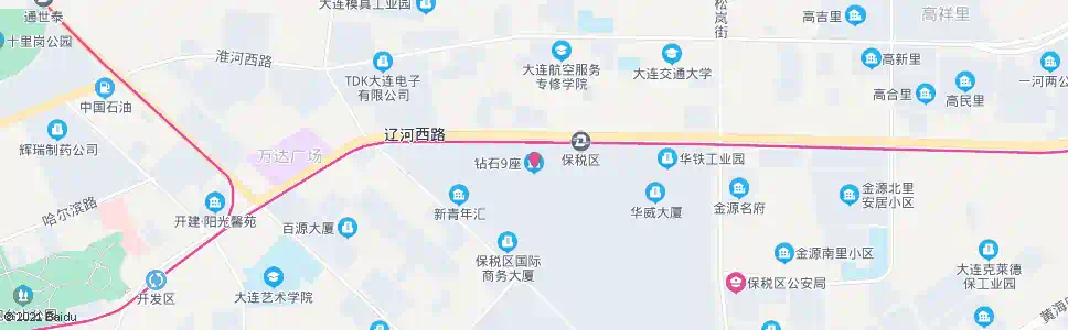大连钻石9座_公交站地图_大连公交_妙搜公交查询2025