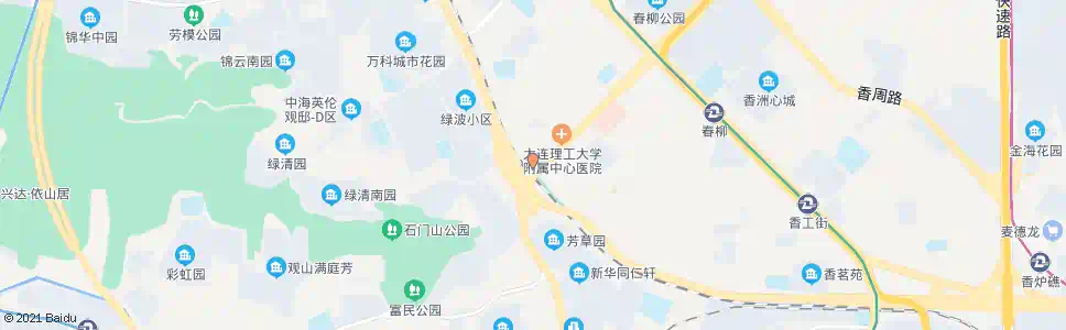 大连绿波公寓_公交站地图_大连公交_妙搜公交查询2025