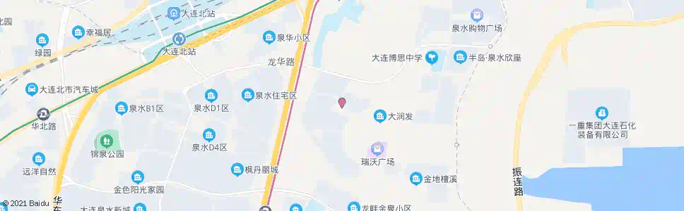 大连龙畔金泉五期_公交站地图_大连公交_妙搜公交查询2025
