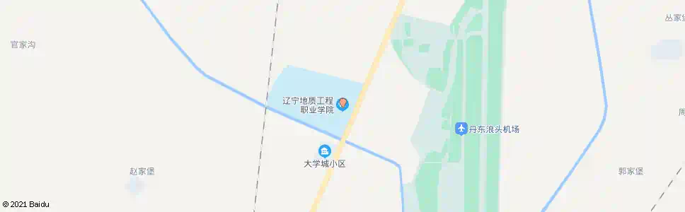 丹东辽宁地质学院_公交站地图_丹东公交_妙搜公交查询2025