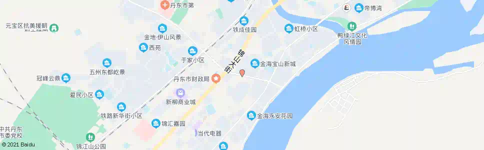 丹东金海路_公交站地图_丹东公交_妙搜公交查询2025