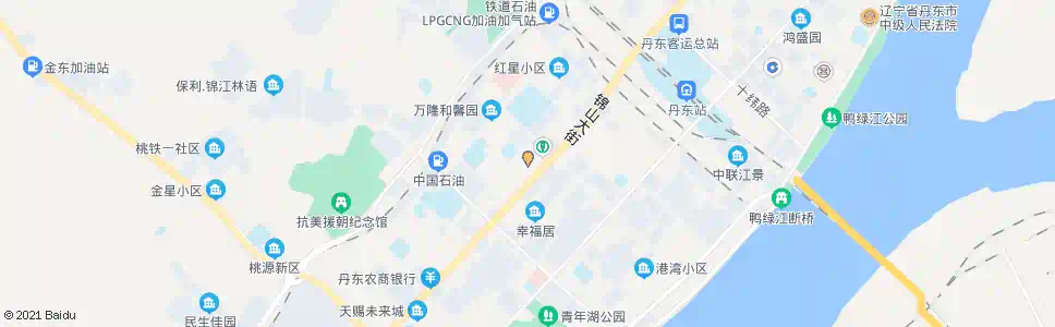 丹东永昌市场_公交站地图_丹东公交_妙搜公交查询2025