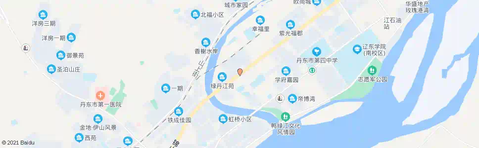 丹东经山街_公交站地图_丹东公交_妙搜公交查询2025