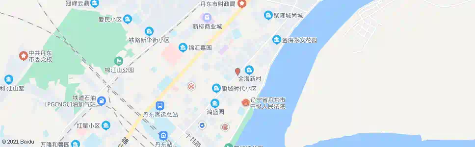 丹东金海新村_公交站地图_丹东公交_妙搜公交查询2025