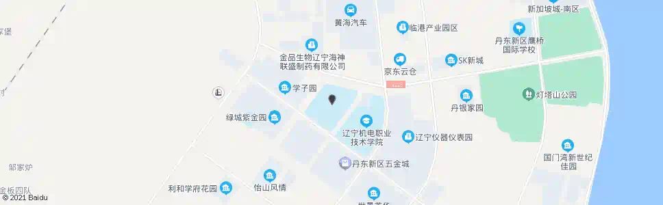 丹东新二中_公交站地图_丹东公交_妙搜公交查询2025