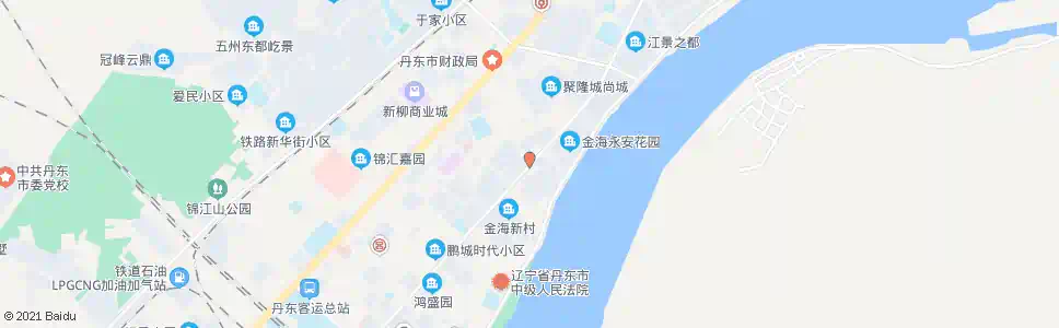 丹东通江街六道口_公交站地图_丹东公交_妙搜公交查询2025
