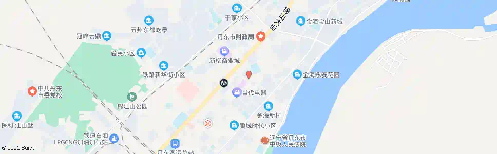 丹东市一医院_公交站地图_丹东公交_妙搜公交查询2025