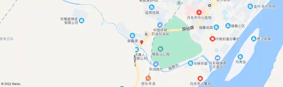 丹东御鑫苑小区_公交站地图_丹东公交_妙搜公交查询2025