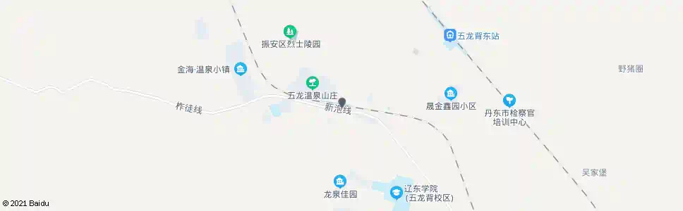 丹东五龙背_公交站地图_丹东公交_妙搜公交查询2025