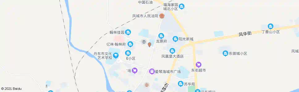 丹东凤城翰墨小学_公交站地图_丹东公交_妙搜公交查询2025