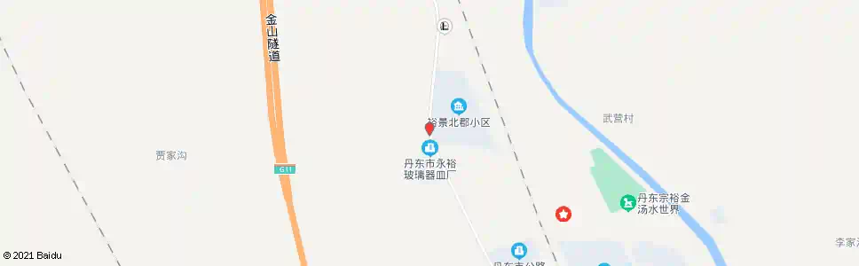 丹东金山二组_公交站地图_丹东公交_妙搜公交查询2025