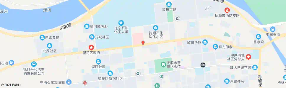 抚顺第二医院_公交站地图_抚顺公交_妙搜公交查询2025