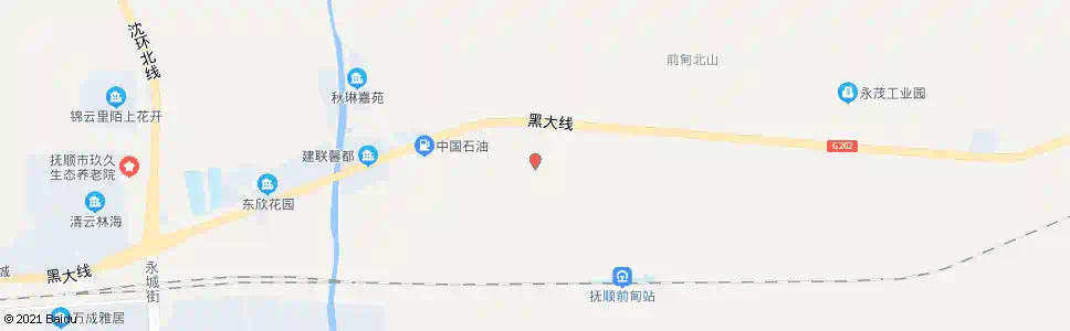 抚顺靠山_公交站地图_抚顺公交_妙搜公交查询2025