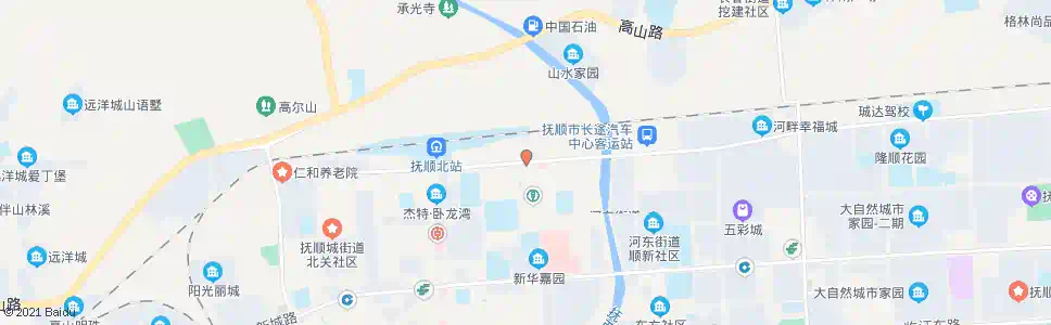 抚顺抚顺县医院_公交站地图_抚顺公交_妙搜公交查询2025