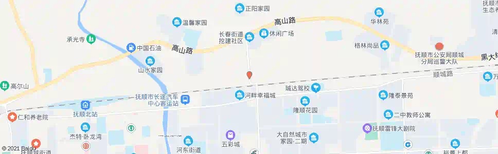抚顺双阳街_公交站地图_抚顺公交_妙搜公交查询2025