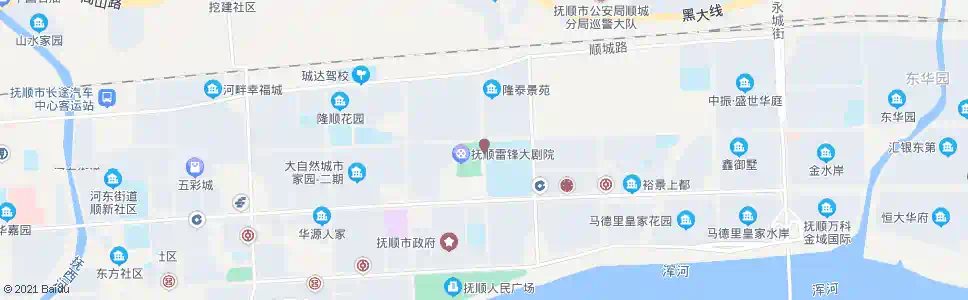 抚顺长城街_公交站地图_抚顺公交_妙搜公交查询2025
