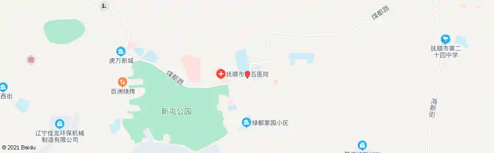 抚顺新屯街_公交站地图_抚顺公交_妙搜公交查询2025