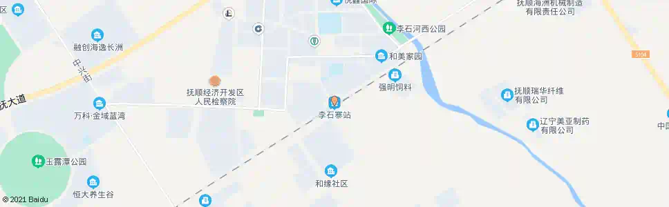 抚顺李石开发区_公交站地图_抚顺公交_妙搜公交查询2025