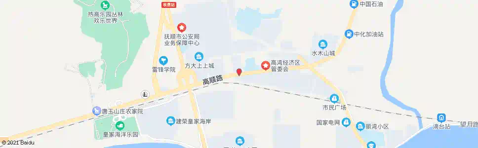 抚顺高湾小学_公交站地图_抚顺公交_妙搜公交查询2025