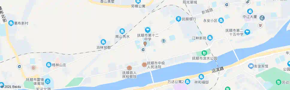 抚顺将军商场_公交站地图_抚顺公交_妙搜公交查询2025